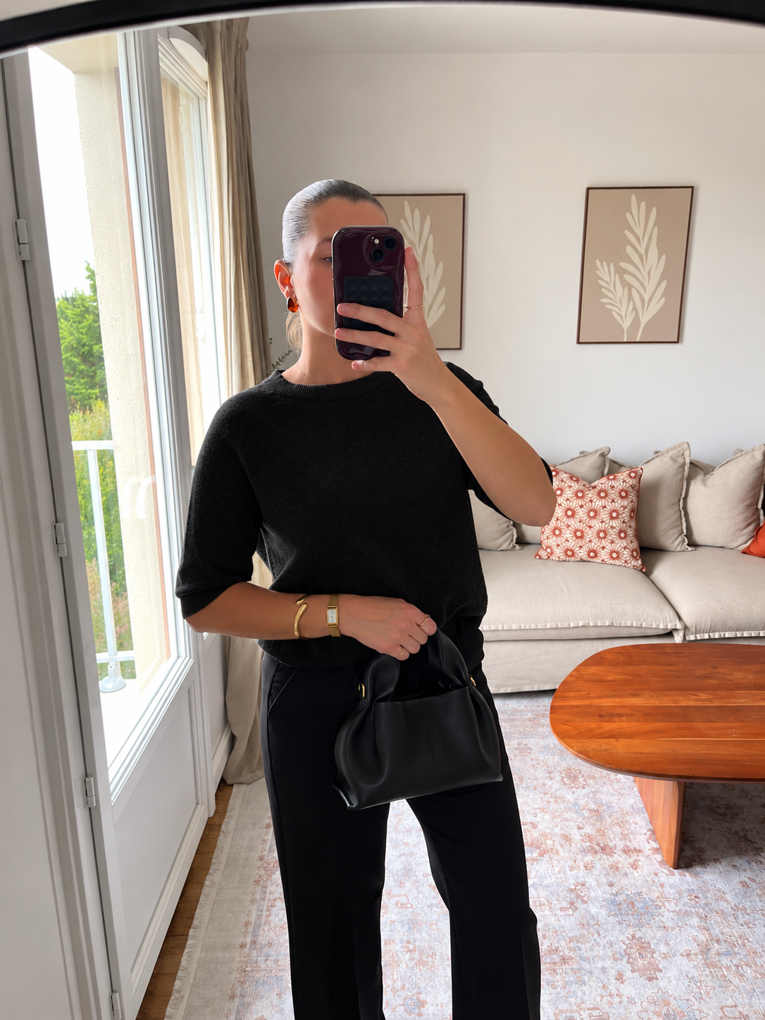 Pull manches courtes
